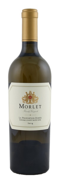 2014 Morlet Family Vineyards La Proportion Doree, 750ml