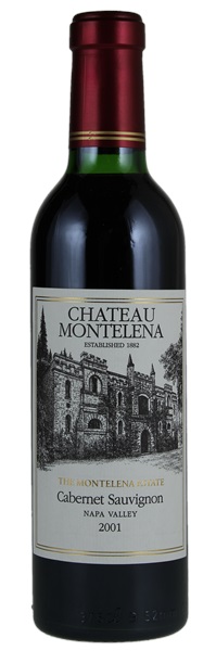 2001 Chateau Montelena Estate Cabernet Sauvignon, 375ml