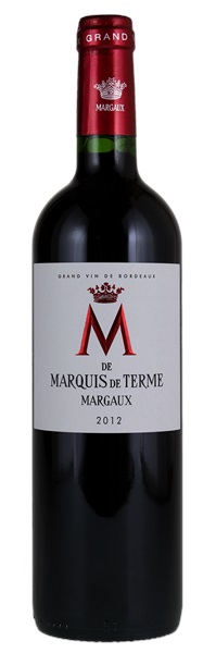 2012 M Marquis de Terme, 750ml