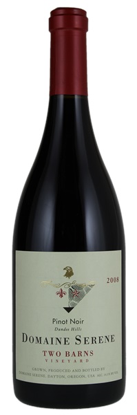 2008 Domaine Serene Two Barns Vineyard Pinot Noir, 750ml