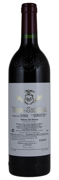 2003 Vega Sicilia Unico, 750ml