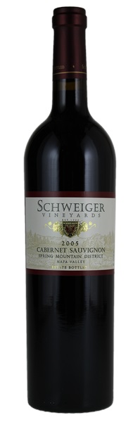 2005 Schweiger Cabernet Sauvignon, 750ml