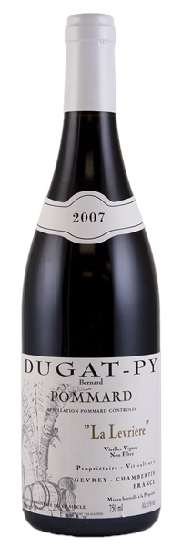 2007 Bernard Dugat-Py Pommard la Levriere Vieilles Vignes, 750ml