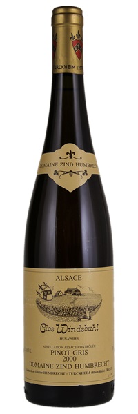2000 Zind-Humbrecht Pinot Gris Hunawihr Clos Windsbuhl, 750ml