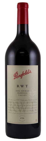 2006 Penfolds RWT (Red Wine Trials) Shiraz, 1.5ltr