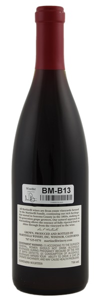 2013 Martinelli Blue Slide Ridge Pinot Noir, 750ml