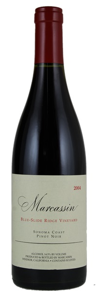 2004 Marcassin Blue Slide Ridge Vineyard Pinot Noir, 750ml