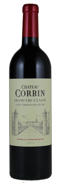 2010 Château Corbin, 750ml