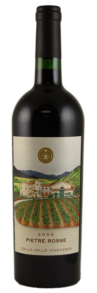2000 Dalla Valle Pietre Rosse Sangiovese, 750ml