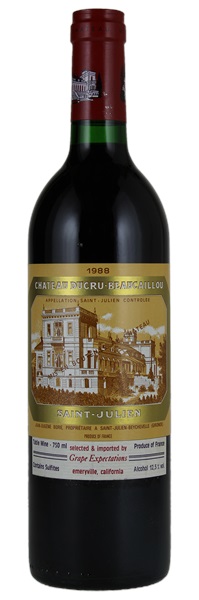 1988 Château Ducru-Beaucaillou, 750ml