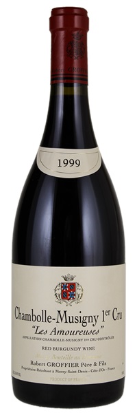 1999 Robert Groffier Chambolle-Musigny Les Amoureuses, 750ml