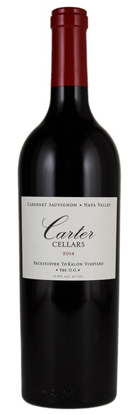 2014 Carter Cellars Beckstoffer To Kalon Vineyard The O.G. Cabernet Sauvignon, 750ml