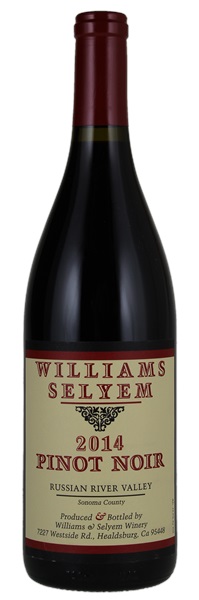 2014 Williams Selyem Russian River Valley Pinot Noir, 750ml