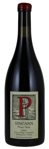 2000 Sineann Covey Ridge Vineyard Pinot Noir, 750ml