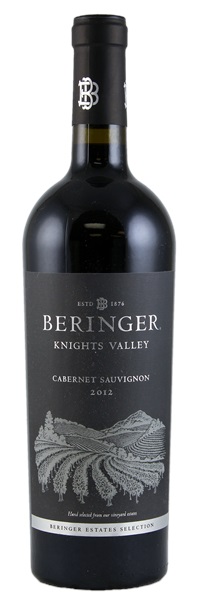 2012 Beringer Knights Valley Cabernet Sauvignon, 750ml