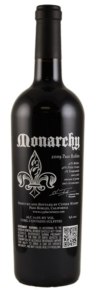 2009 Cypher Winery Monarchy, 750ml