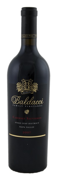 2007 Baldacci Family Vineyards Black Label Stags Leap District Cabernet Sauvignon, 750ml