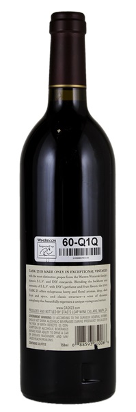 2001 Stag's Leap Wine Cellars Cask 23, 750ml