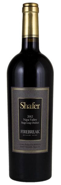 2012 Shafer Vineyards Firebreak Dessert Wine, 750ml