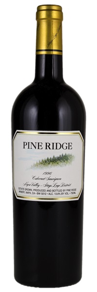 1996 Pine Ridge Stag's Leap District Cabernet Sauvignon, 750ml