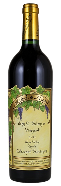 2013 Nickel and Nickel Sullenger Cabernet Sauvignon, 750ml