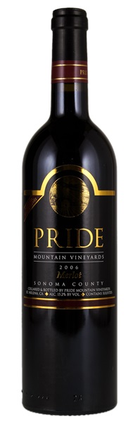 2006 Pride Mountain Vintner Select Cuvee Merlot, 750ml