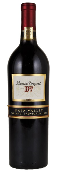 2002 Beaulieu Vineyard Cabernet Sauvignon, 750ml