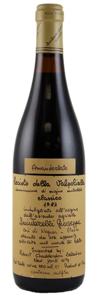 1983 Giuseppe Quintarelli Recioto della Valopicella Amandorlato Classico, 750ml