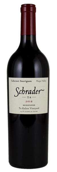 2014 Schrader T6 Beckstoffer To Kalon Vineyard Cabernet Sauvignon, 750ml