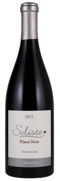 2012 Soliste L’Espérance Pinot Noir, 750ml