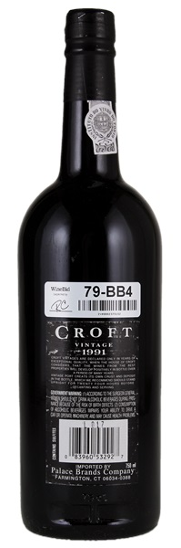 1991 Croft, 750ml