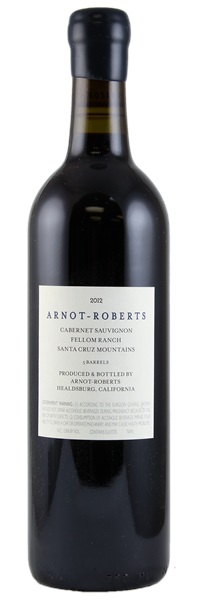 2012 Arnot-Roberts Fellom Ranch Cabernet Sauvignon, 750ml