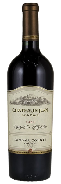 2003 Chateau St. Jean Eighty-Five Fifty Five, 750ml