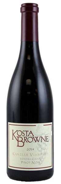2014 Kosta Browne Kanzler Vineyard Pinot Noir, 750ml