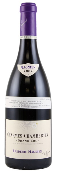 2002 Frédéric Magnien Charmes-Chambertin, 750ml
