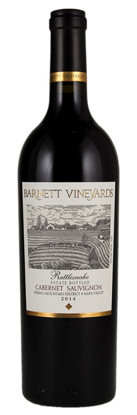 2014 Barnett Vineyards Rattlesnake Cabernet Sauvignon, 750ml