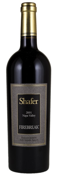 2001 Shafer Vineyards Firebreak, 750ml