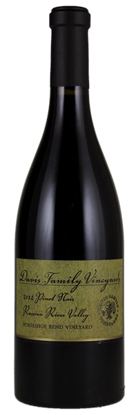 2012 Davis Family Vineyards Horseshoe Bend Vineyard Pinot Noir, 750ml