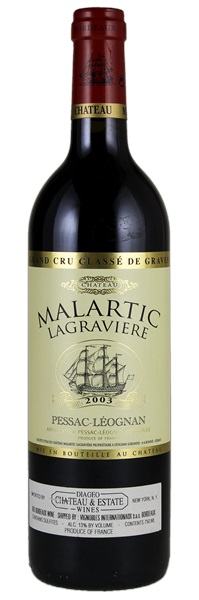 2003 Château Malartic-Lagraviere, 750ml