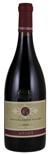 2002 Patricia Green Anden Vineyard Pinot Noir, 750ml