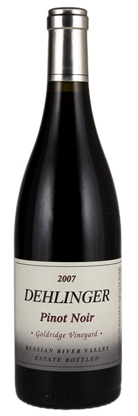 2007 Dehlinger Goldridge Vineyard Pinot Noir, 750ml