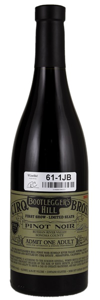 2013 Cirq Bootlegger's Hill Pinot Noir, 750ml