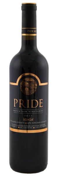 2013 Pride Mountain Merlot, 750ml