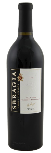 2010 Sbragia Family Vineyards Wall Vineyard Cabernet Sauvignon, 750ml