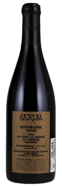 2005 Saxum Heart Stone Vineyard, 750ml