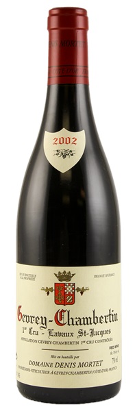 2002 Denis Mortet Gevrey-Chambertin Lavaux St.-Jacques, 750ml