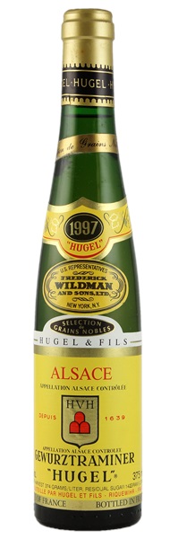 1997 Hugel Gewurztraminer "Hugel" Selection des Grains Nobles, 375ml