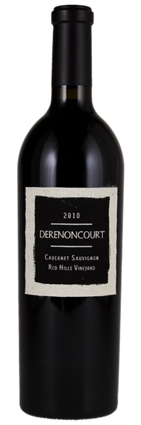 2010 Derenoncourt Red Hills Vineyard Cabernet Sauvignon, 750ml