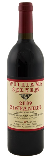 2009 Williams Selyem Forchini Vineyard South Knoll Zinfandel, 750ml