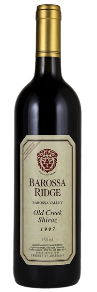 1997 Barossa Ridge Limited Release Old Creek Shiraz, 750ml